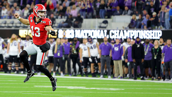 2023 CFP National Championship - TCU v Georgia 2023 CFP National Championship - TCU v Georgia