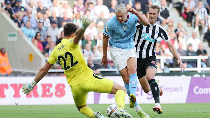 Em jogo de seis gols, Newcastle e Manchester City empatam em 3 a 3 na Premier League.
