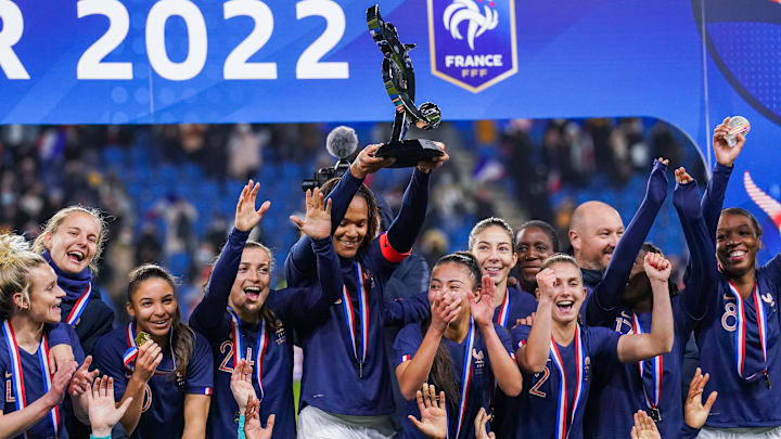 Les Bleues ont remporté le Tournoi de France.