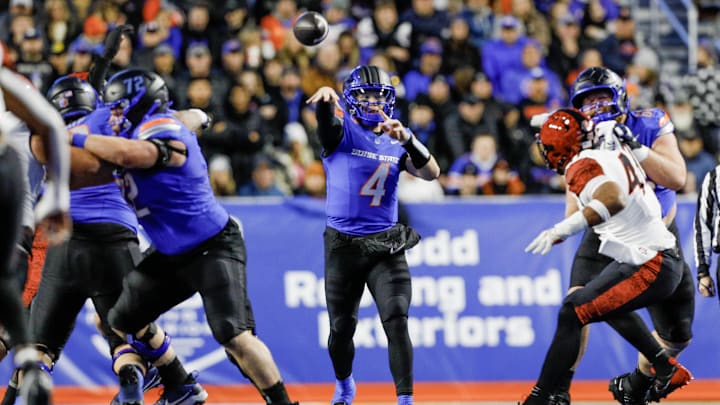 Boise State Broncos quarterback Maddux Madsen.