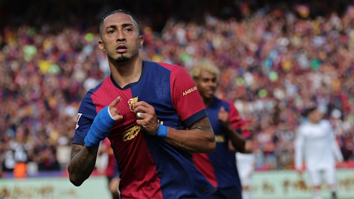 Raphinha está no Barça desde junho de 2022