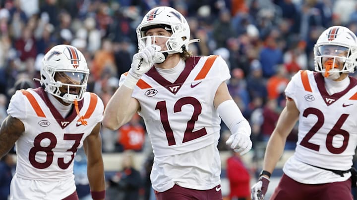 Virginia Tech Hokies wide receiver Stephen Gosnell