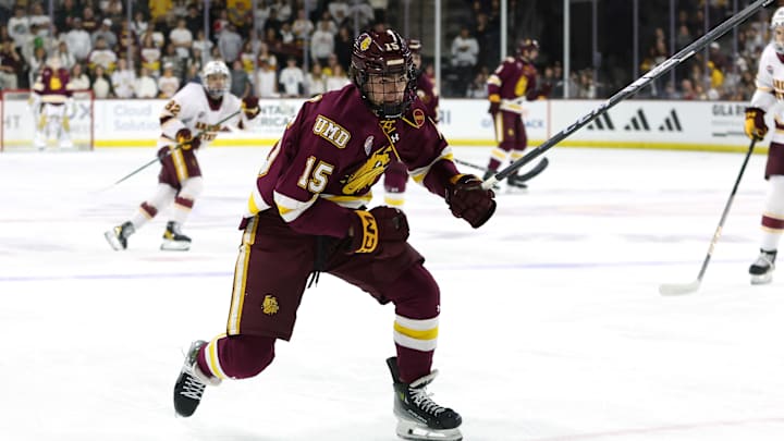 Minnesota Duluth v Arizona State - NCHC Playoffs Game Two Minnesota Duluth v Arizona State - NCHC Playoffs Game Two