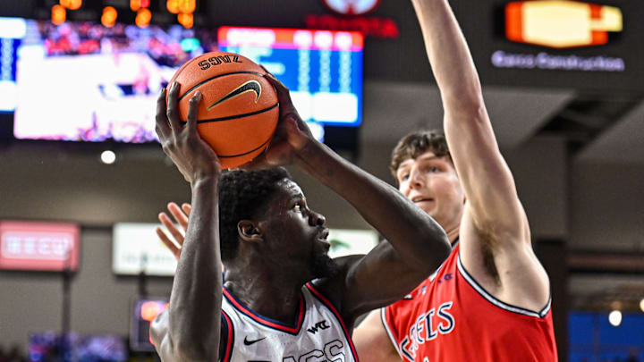 Gonzaga and Saint Mary's were ranked in the final AP poll of the 2024-25 college basketball season.