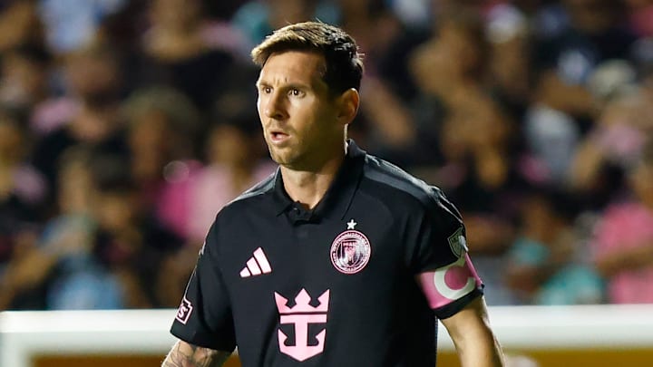 Lionel Messi tuvo minutos de acción en el amistoso entre semana ante Independiente del Valle en Puerto Rico 