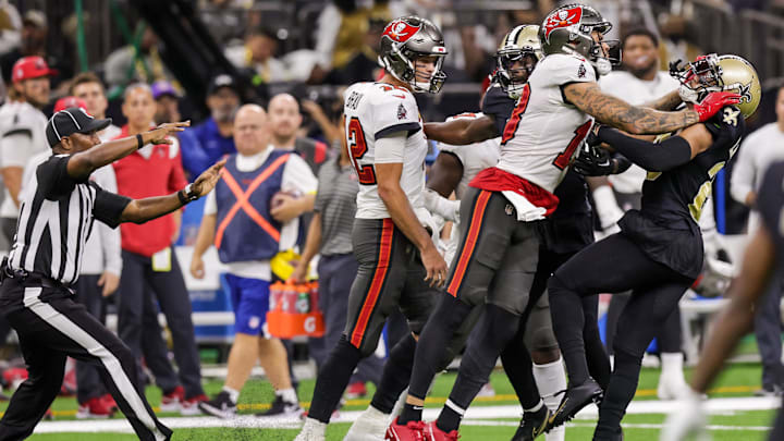 Marshon Lattimore, New Orleans Saints, Mike Evans, Tampa Bay Buccaneers