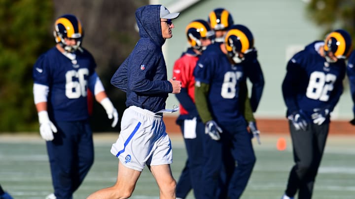 Les Snead, Los Angeles Rams Practice