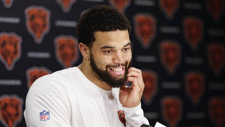 Chicago Bears quarterback Caleb Williams