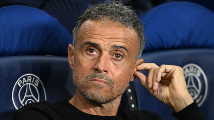 Luis Enrique, l'entraîneur du PSG