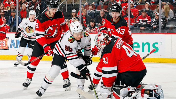Chicago Blackhawks v New Jersey Devils