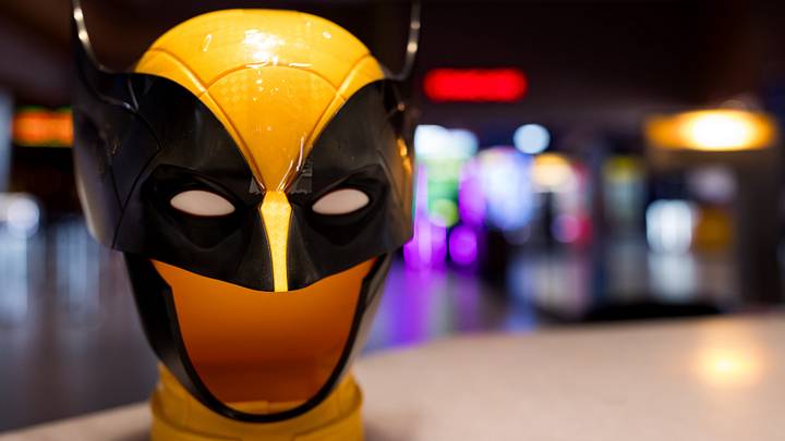 Cinemark will be selling a Wolverine helmet bucket while supplies last. Cinemark will be selling a Wolverine helmet bucket while supplies last.