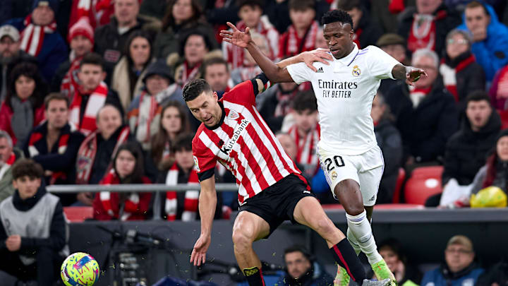 Vinicius Junior foi "alvo" da torcida do Athletic Bilbao Vinicius Junior foi "alvo" da torcida do Athletic Bilbao