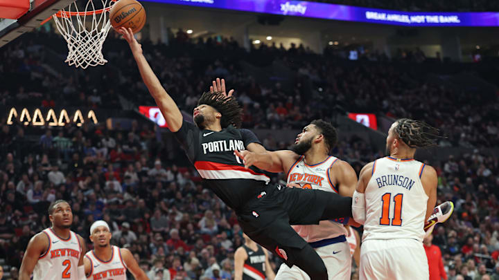 The Portland Trail Blazers and New York Knicks are being linked in vastly varied trade scenarios these days