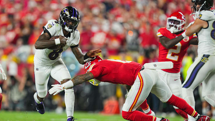 Lamar Jackson and Patrick Mahomes will square off this coming Sunday.