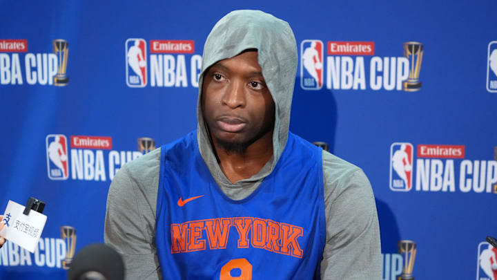 New York Knicks forward OG Anunoby.