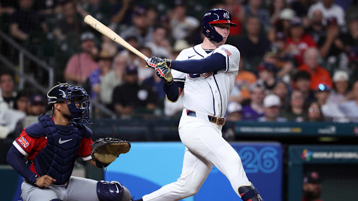 United States center fielder Pete Crow-Armstrong.