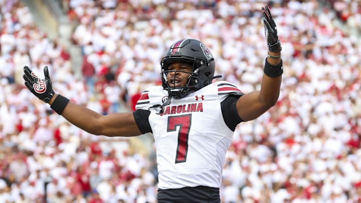 Oct 19, 2024; Norman, Oklahoma, USA;  South Carolina Gamecocks defensive back Nick Emmanwori.