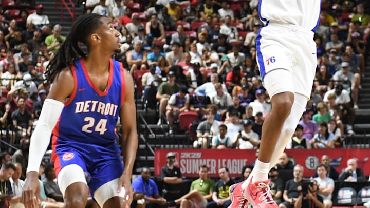 2024 NBA Summer League - Detroit Pistons v Philadelphia 76ers