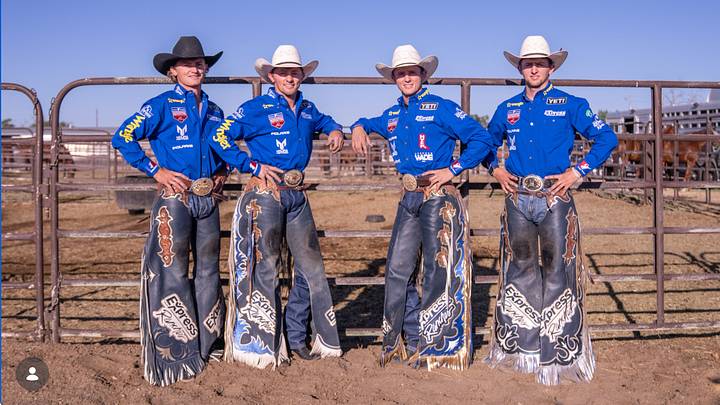 Ryder, Rusty, Stetson, and Statler Wright Ryder, Rusty, Stetson, and Statler Wright