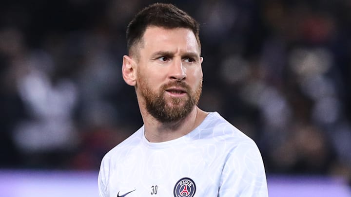 Lionel Messi con el PSG 
