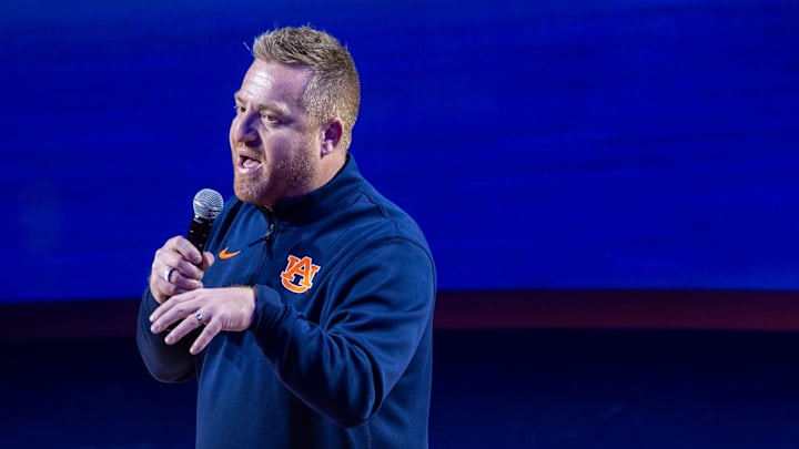 Auburn football head coach Alex Golesh is making a considerable effort to build future recruiting classes.