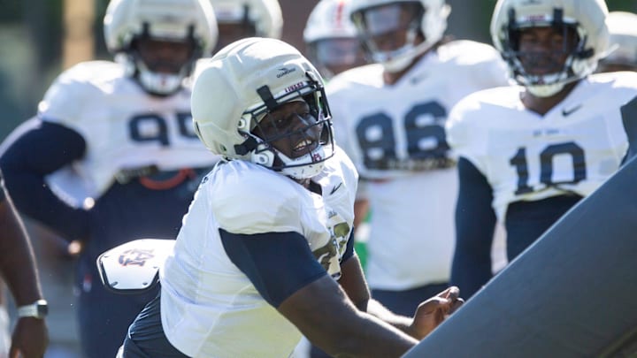 The Auburn Tigers missed 30 tackles on Friday against Baylor, according to head coach Hugh Freeze. The Auburn Tigers missed 30 tackles on Friday against Baylor, according to head coach Hugh Freeze.