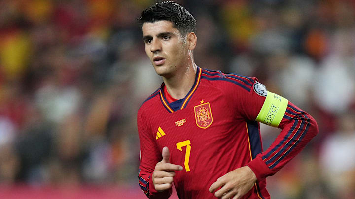 Com Morata e cia, a Espanha quer somar mais uma vitória nas Eliminatórias da Euro 2024.