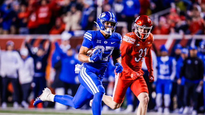 BYU running back LJ Martin against Utah