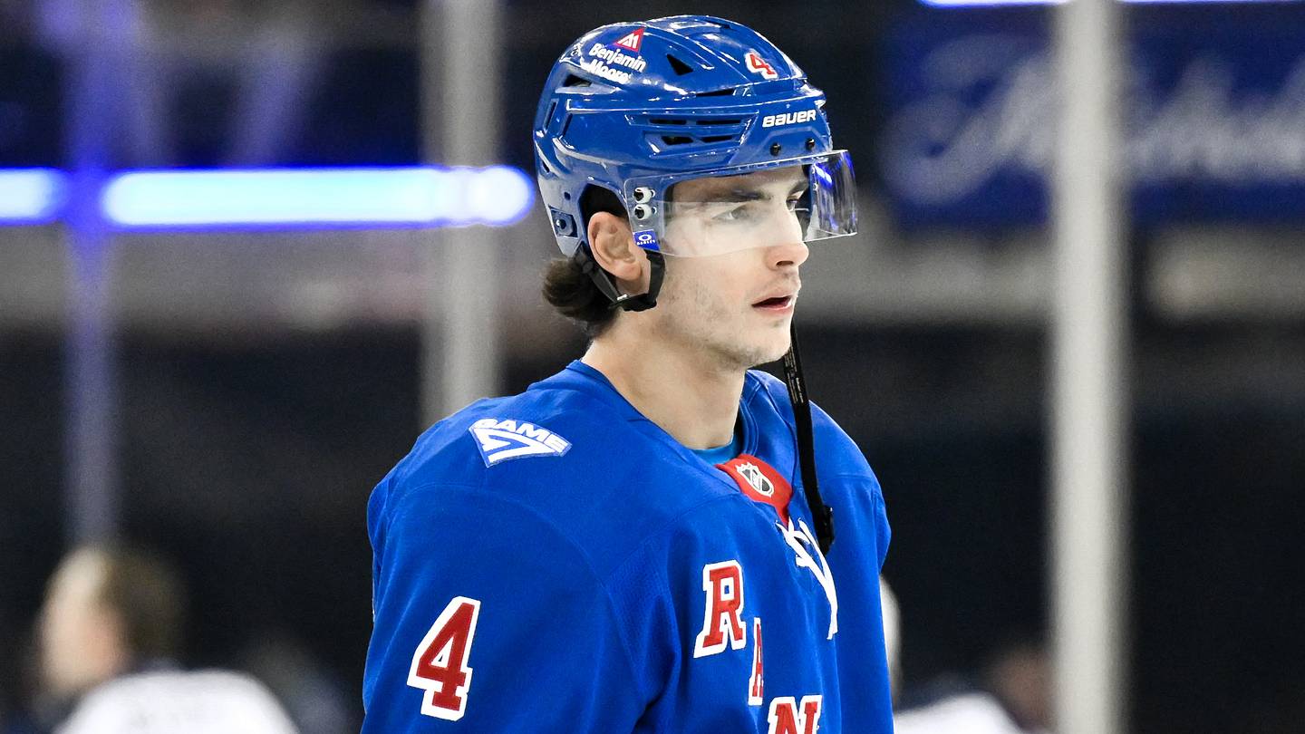 Braden Schneider could be trade bait for Rangers' desperate search for forward depth