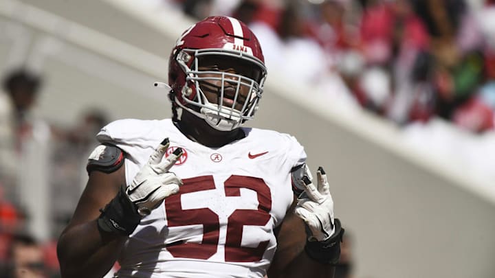 Pick 14- Indianapolis Colts - Tyler Booker, OG, Alabama Pick 14- Indianapolis Colts - Tyler Booker, OG, Alabama