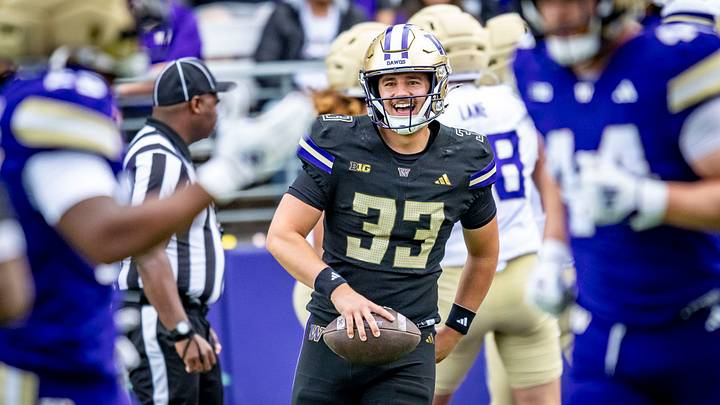 Ryan Kean is back for his second season as the UW snapper. Ryan Kean is back for his second season as the UW snapper.