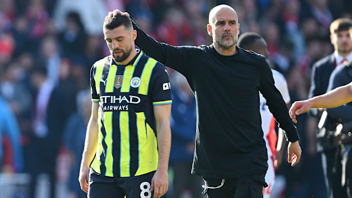 Pep Guardiola struck a defiant tone after his latest Man City loss