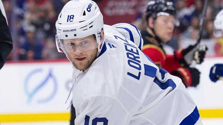 Mar 21, 2026; Ottawa, Ontario, CAN; Toronto Maple Leafs center Steven Lorentz (18) follows the puck after a faceoff in the first period against the Ottawa Senators at the Canadian Tire Centre. Mandatory Credit: Marc DesRosiers-IMAGN Images Mar 21, 2026; Ottawa, Ontario, CAN; Toronto Maple Leafs center Steven Lorentz (18) follows the puck after a faceoff in the first period against the Ottawa Senators at the Canadian Tire Centre. Mandatory Credit: Marc DesRosiers-IMAGN Images
