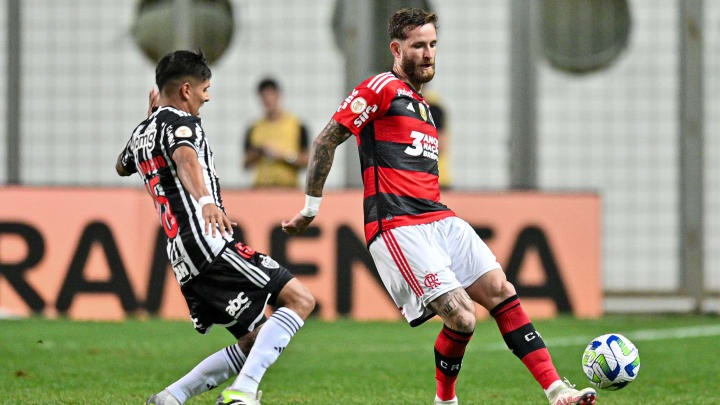 Atlético e Flamengo se enfrentam pela 1ª vez na Arena MRV. Atlético e Flamengo se enfrentam pela 1ª vez na Arena MRV.