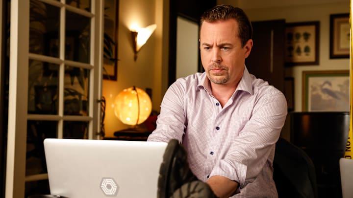 “Prodigal Son (Part 1)” – Pictured (L-R): Sean Murray as Special Agent Timothy McGee. Photo: Sonja Flemming/CBS ©2025 CBS Broadcasting, Inc. All Rights Reserved. “Prodigal Son (Part 1)” – Pictured (L-R): Sean Murray as Special Agent Timothy McGee. Photo: Sonja Flemming/CBS ©2025 CBS Broadcasting, Inc. All Rights Reserved.