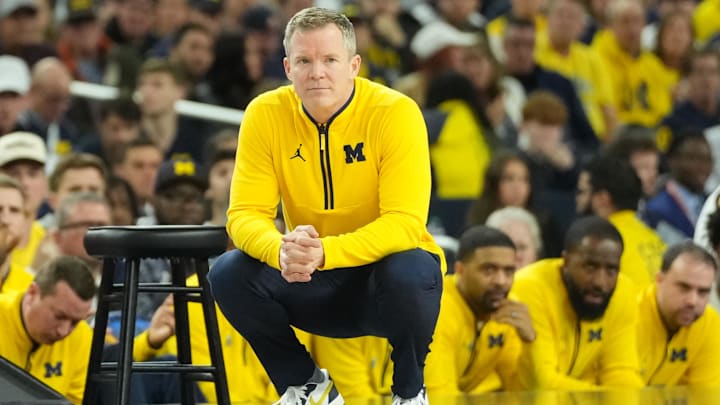 Michigan Wolverines head coach Dusty May