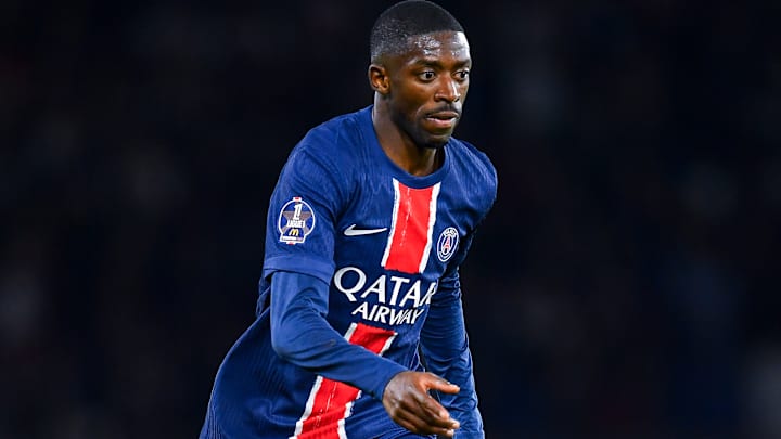 Ousmane Dembélé n'était pas présent face à Arsenal.