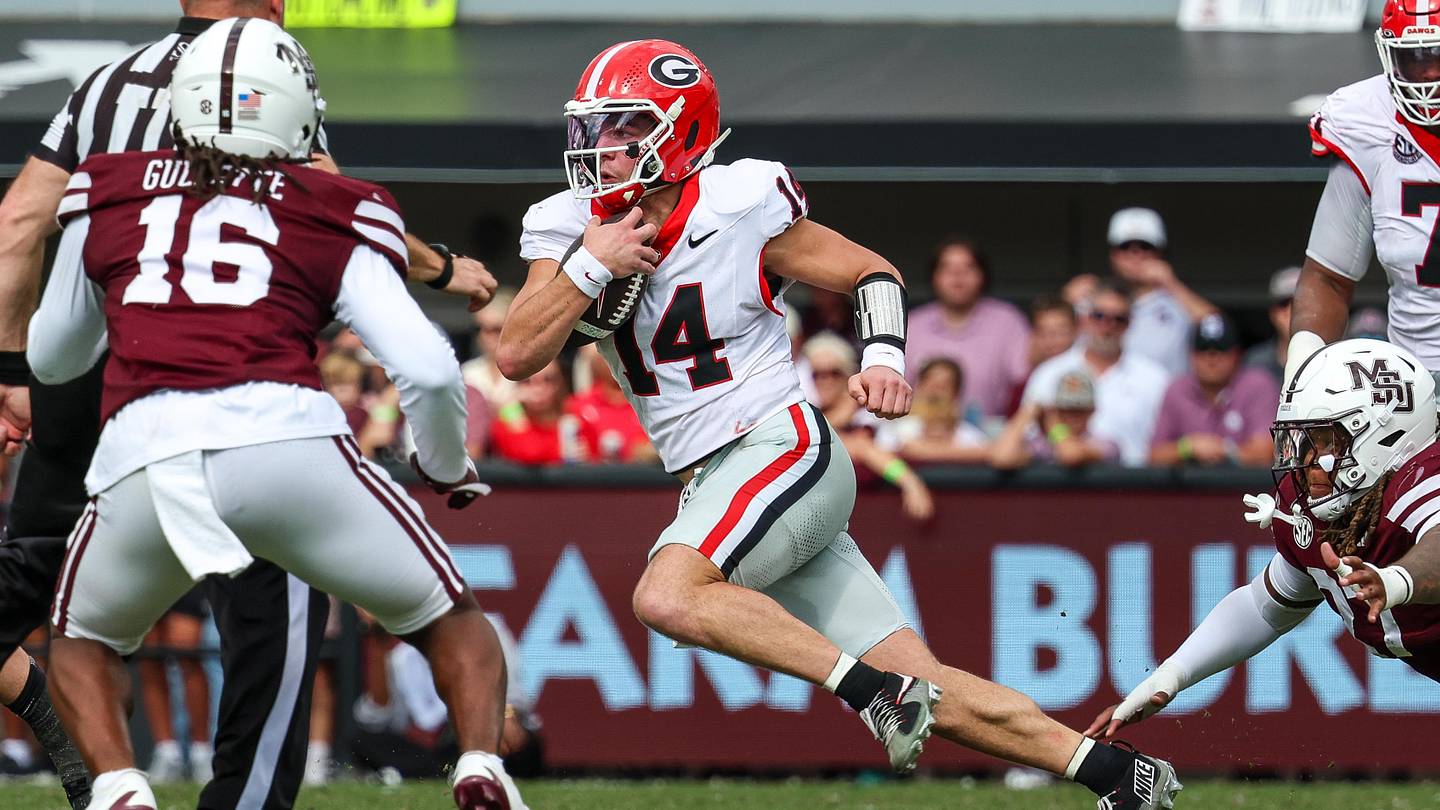 Georgia's Gunner Stockton Named a Top 10 Quarterback Heading Into 2026 ...