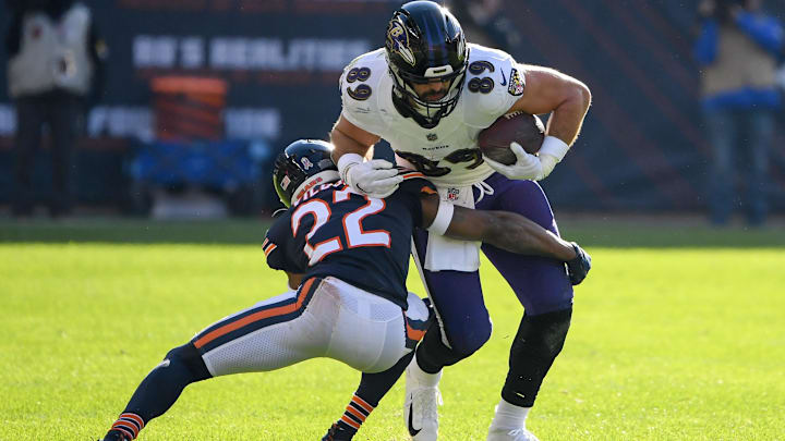 Mark Andrews has had a slow start after a key playoff drop but remains a dangerous threat to the Bears linebackers and secondary.