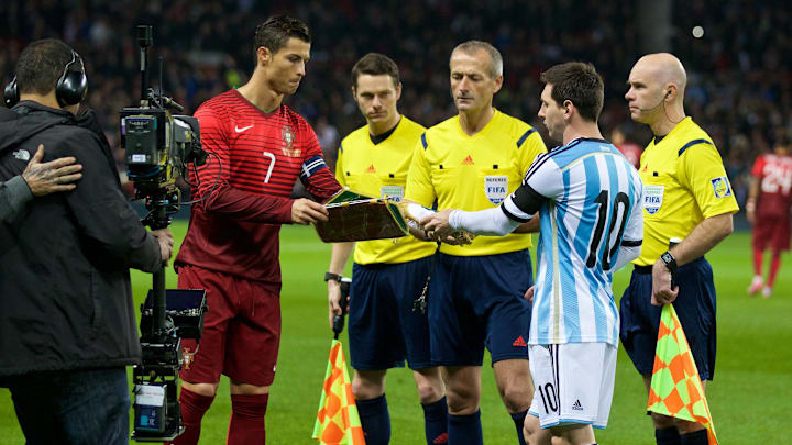 Cristiano Ronaldo y Lionel Messi se han enfrentado dos veces con sus selecciones a lo largo de sus carreras