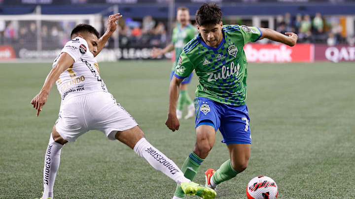 Seattle Sounders FC player Obed Vargas sidelined for weeks after picking up back injury. Seattle Sounders FC player Obed Vargas sidelined for weeks after picking up back injury.