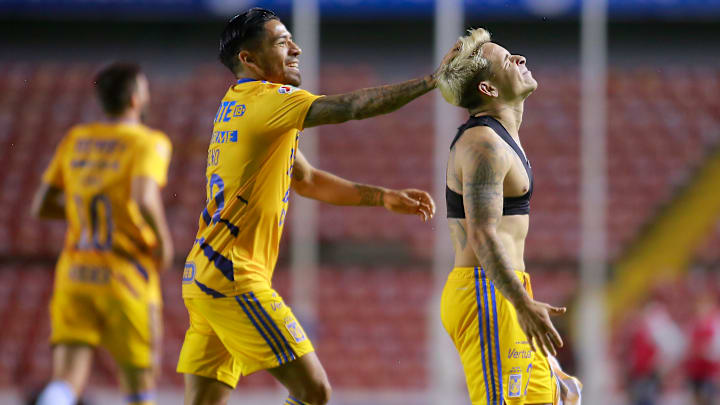 Queretaro v Tigres UANL - Torneo Grita Mexico C22 Liga MX Queretaro v Tigres UANL - Torneo Grita Mexico C22 Liga MX