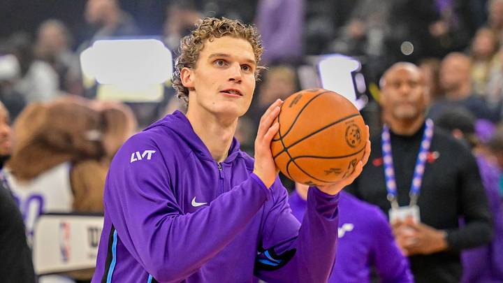 Nov 16, 2025; Salt Lake City, Utah, USA; Utah Jazz forward/center Lauri Markkanen (23) warms up before the game against the Chicago Bulls at Delta Center. Mandatory Credit: Peter Creveling-Imagn Images Nov 16, 2025; Salt Lake City, Utah, USA; Utah Jazz forward/center Lauri Markkanen (23) warms up before the game against the Chicago Bulls at Delta Center. Mandatory Credit: Peter Creveling-Imagn Images