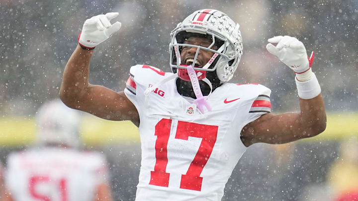 Ohio State wide receiver Carnell Tate could be a top-10 pick in the 2026 NFL draft. Ohio State wide receiver Carnell Tate could be a top-10 pick in the 2026 NFL draft.