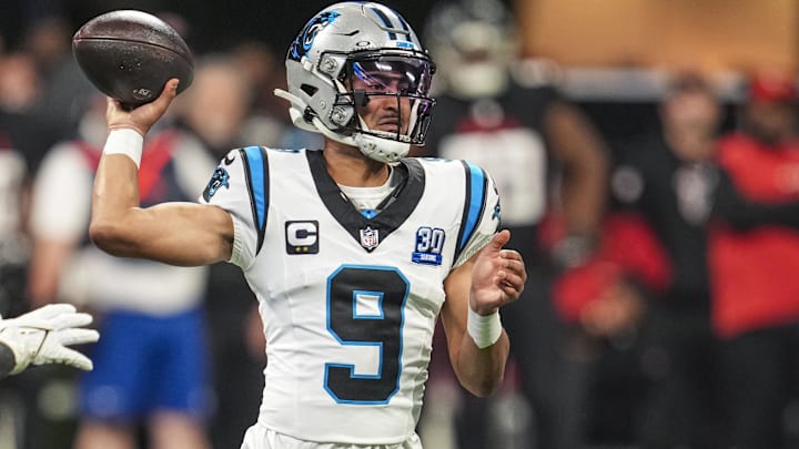 Carolina Panthers quarterback Bryce Young.