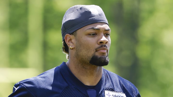 Former Husky wide receiver Rome Odunze has been impressive in Chicago Bears camp so far. Former Husky wide receiver Rome Odunze has been impressive in Chicago Bears camp so far.