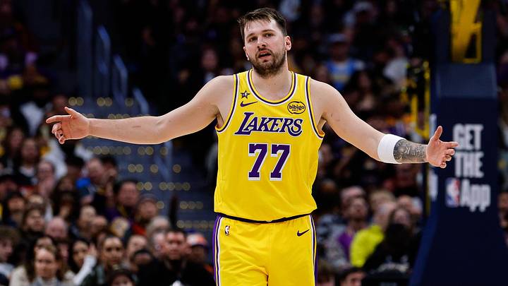 Los Angeles Lakers guard Luka Doncic.