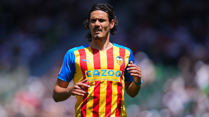 Edinson Cavani jugará en Boca Juniors tras hacerlo durante una temporada con el Valencia de España