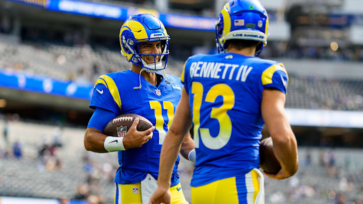 Los Angeles Rams Jimmy Garoppolo, Stetson Bennett