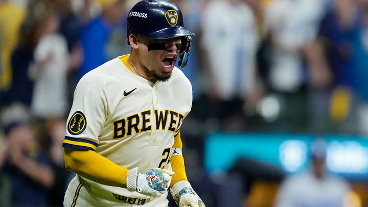 National League Championship Series: Los Angeles Dodgers v Milwaukee Brewers - Game Two National League Championship Series: Los Angeles Dodgers v Milwaukee Brewers - Game Two